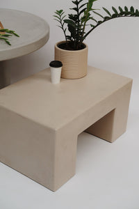 Valley Coffee Table in Clay