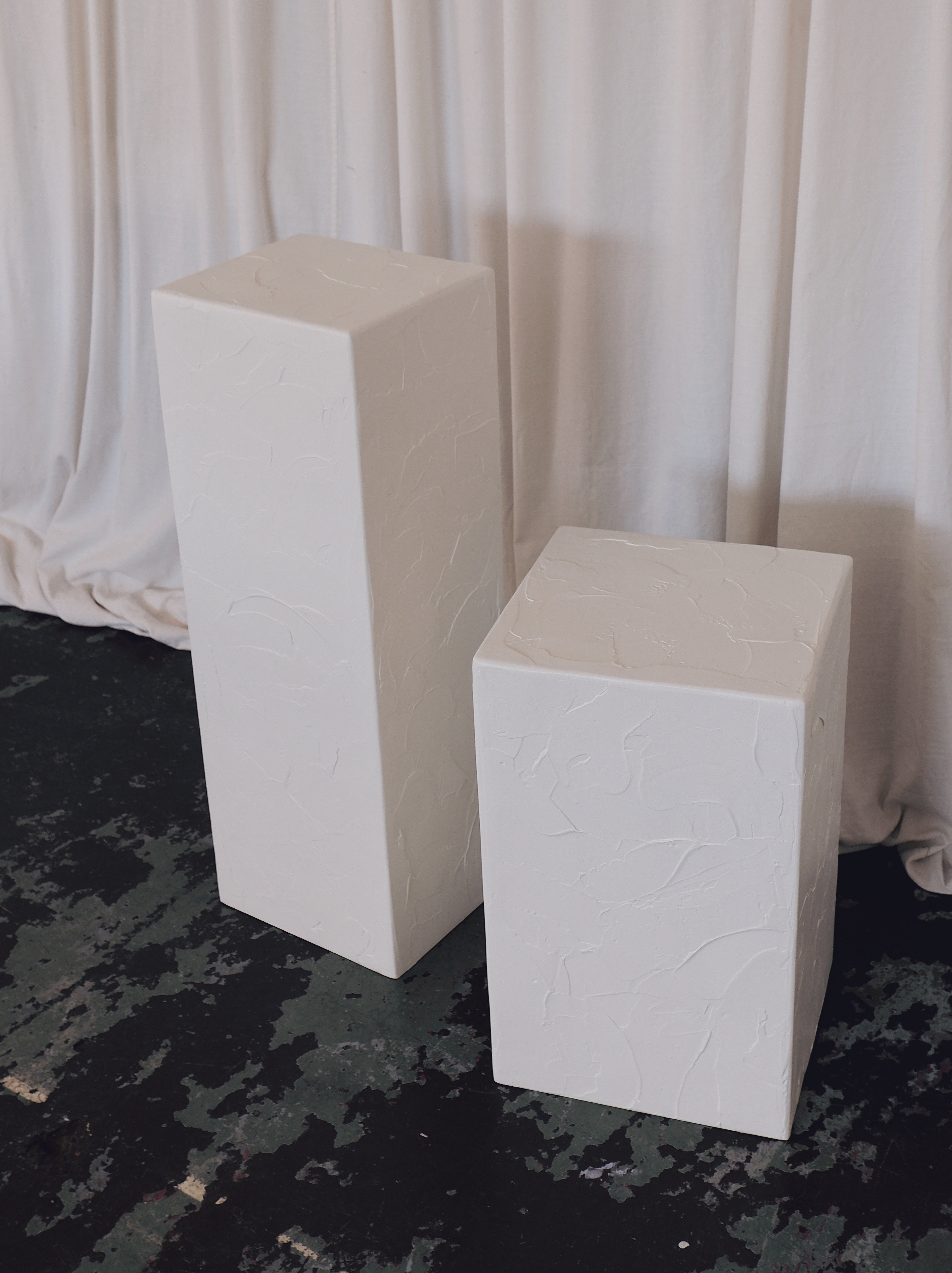 Valley Plinths - Set of Two