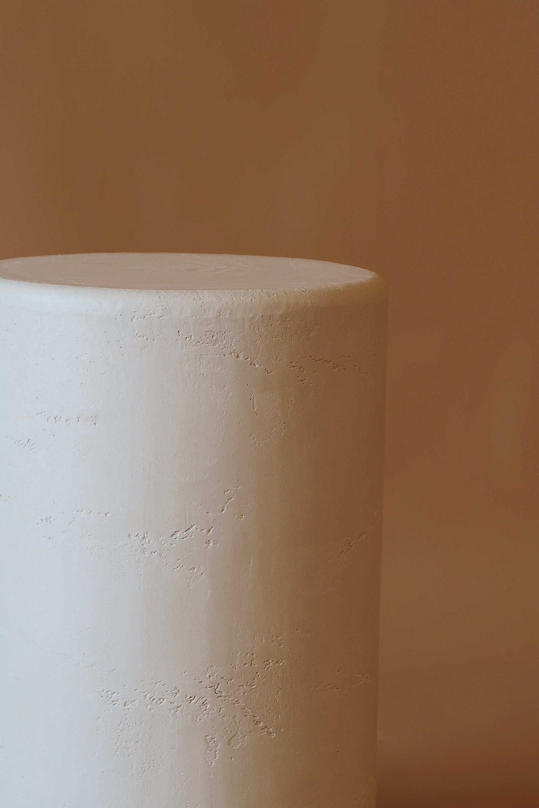 Mallow Side Table in Stone