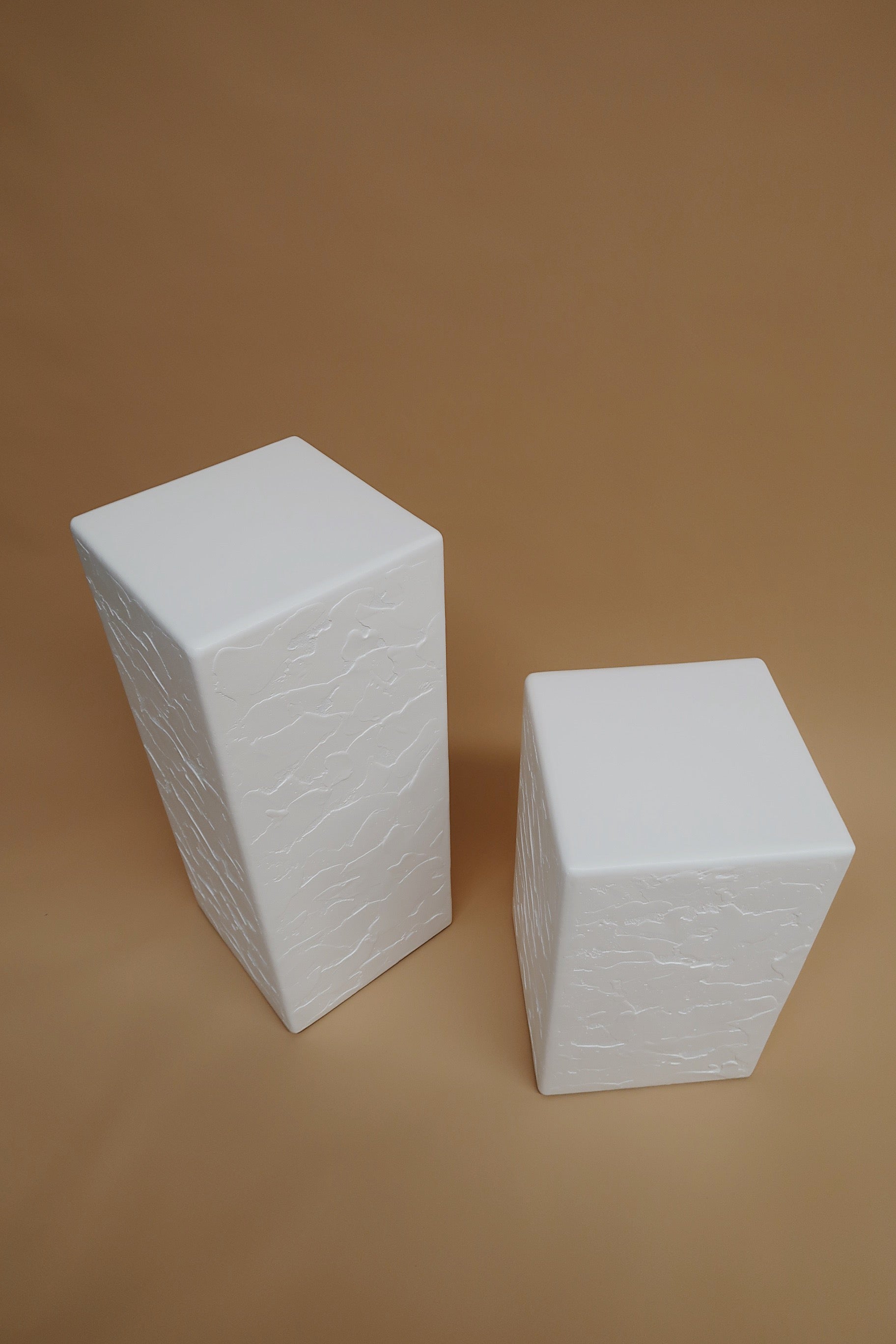 Flat Top Valley Plinths - Set of Two