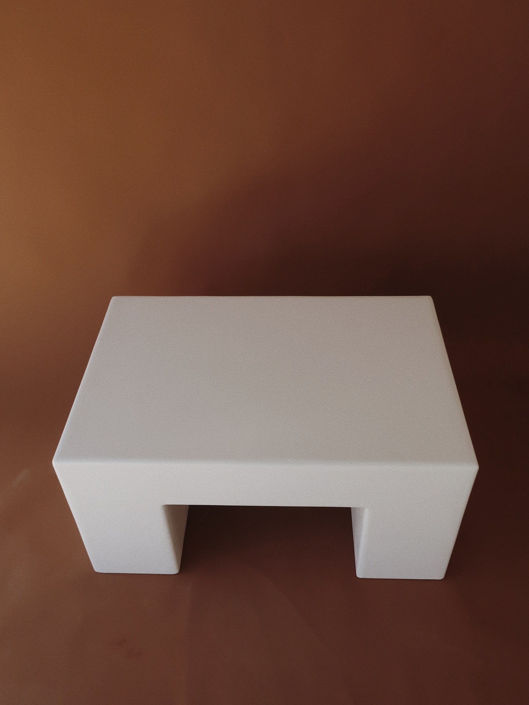 Valley Coffee Table in Smooth White